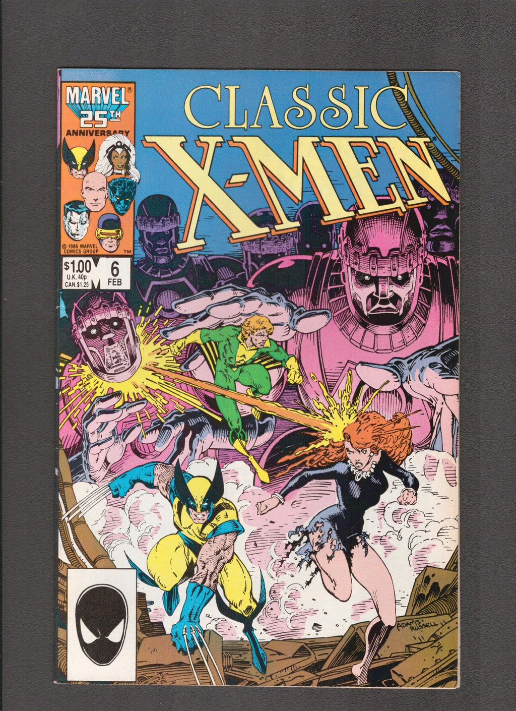 Classic X-Men #6 (1987) Chris Claremont, John Bolton Marvel Comics