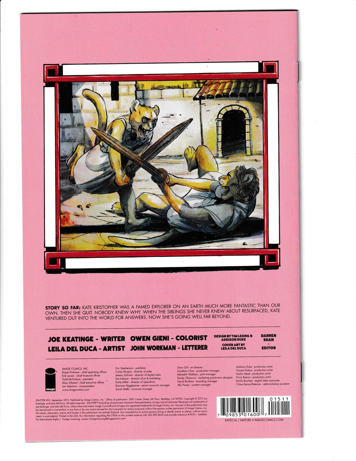 Shutter #15 (2015)Image Comics