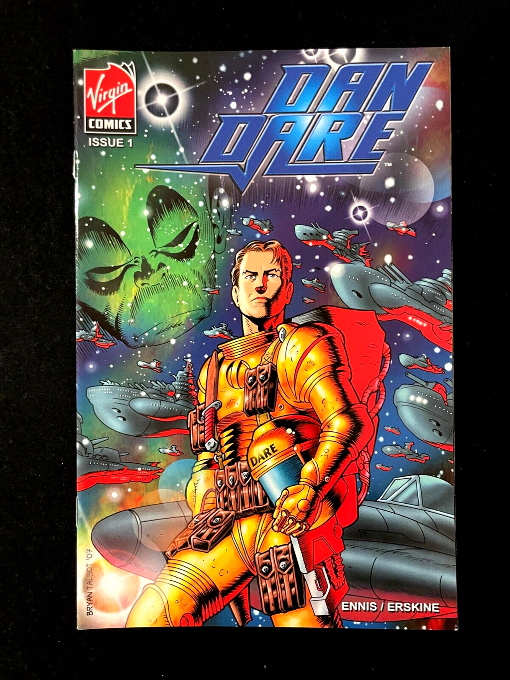 Dan Dare - Complete Set of 7 #1-7 (2007/08)  Virgin Comics