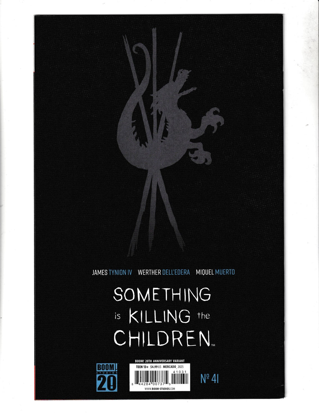 Somethting Is Killing the Children #41c (2025) Mercado 20th Variant BOOM! Comics