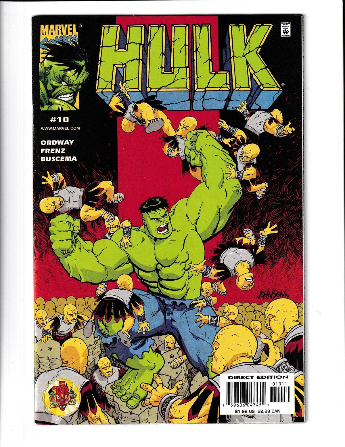 Hulk #10 (2000) Buscema Marvel Comics