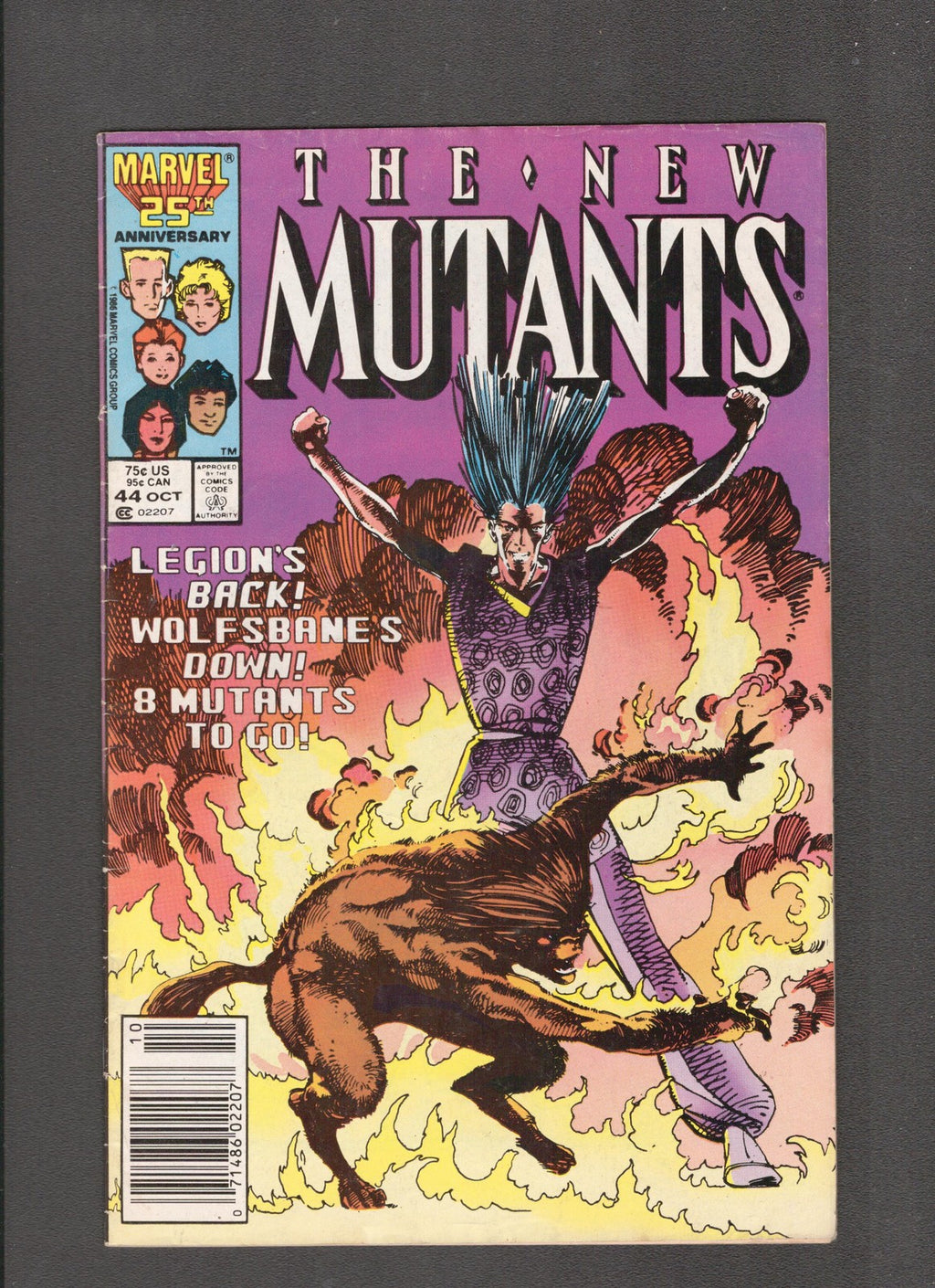 New Mutants #44 (1986) Chris Claremont Marvel Comics
