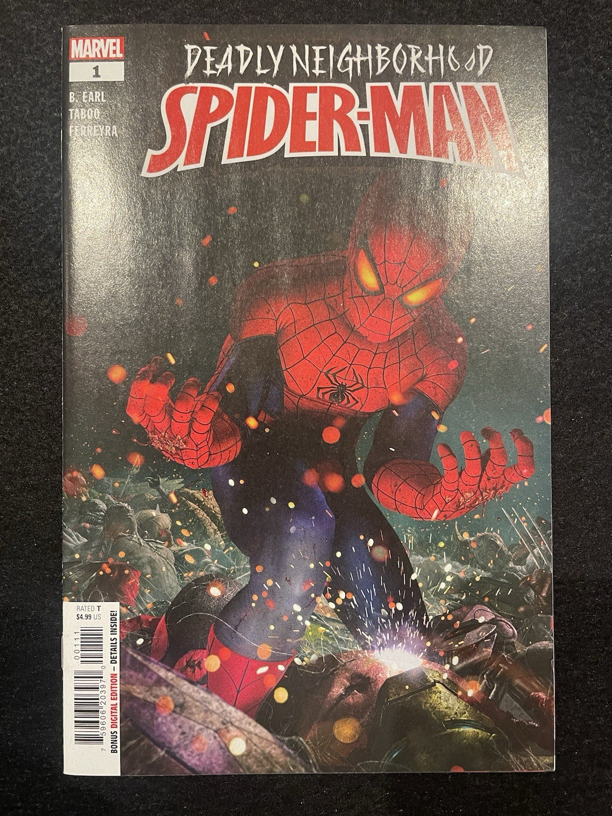 Deadly Neighborhood Spider-Man #1-5 (2022) Complete Series Set Marvel Comics