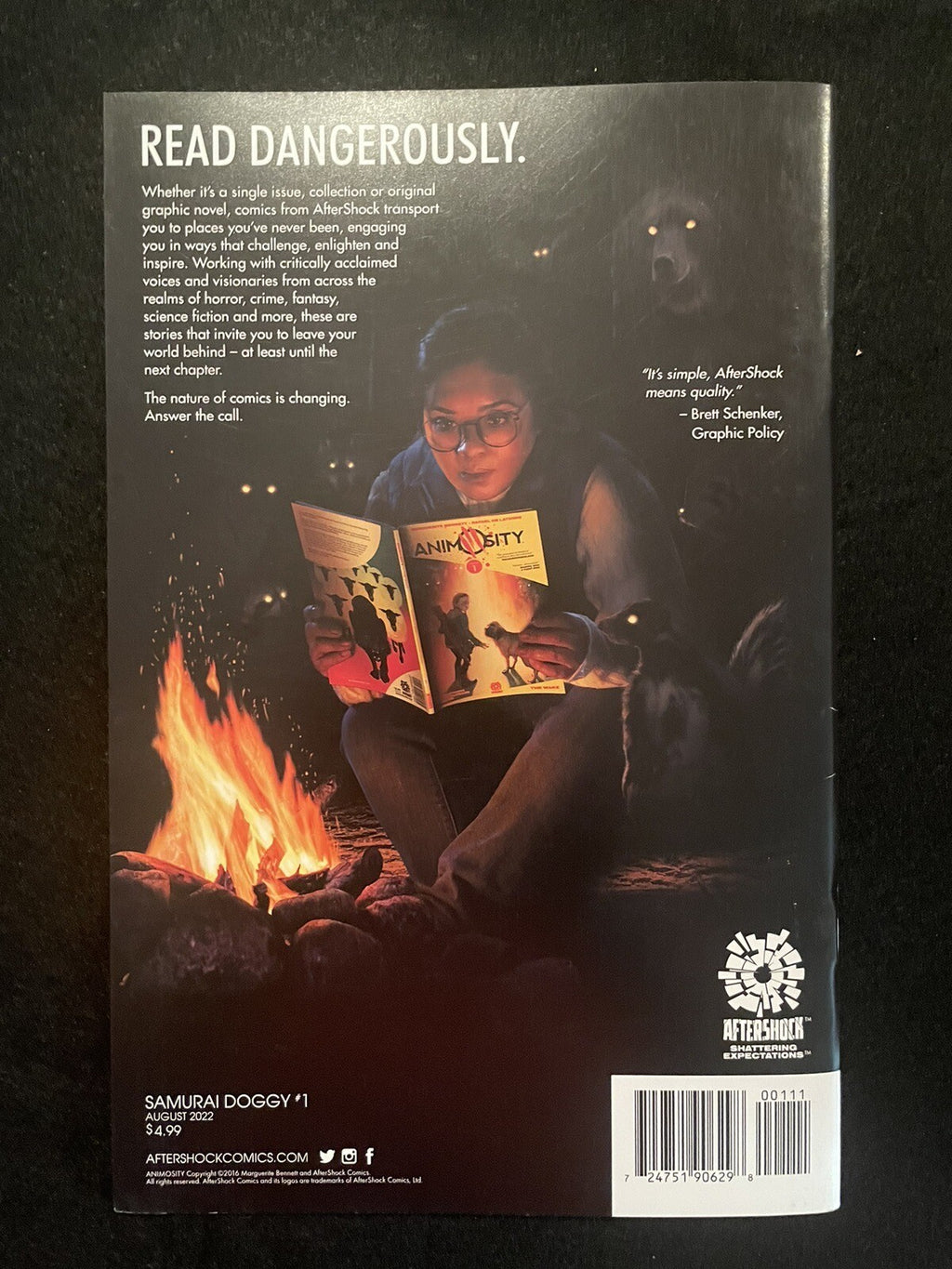 Samurai Doggy #1 (2023) Aftershock Comics