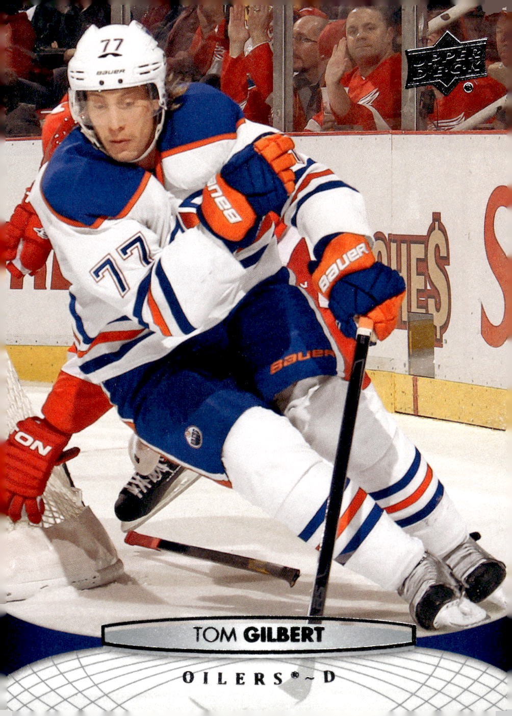 2011-12 Upper Deck #386 Tom Gilbert Hockey Edmonton Oilers