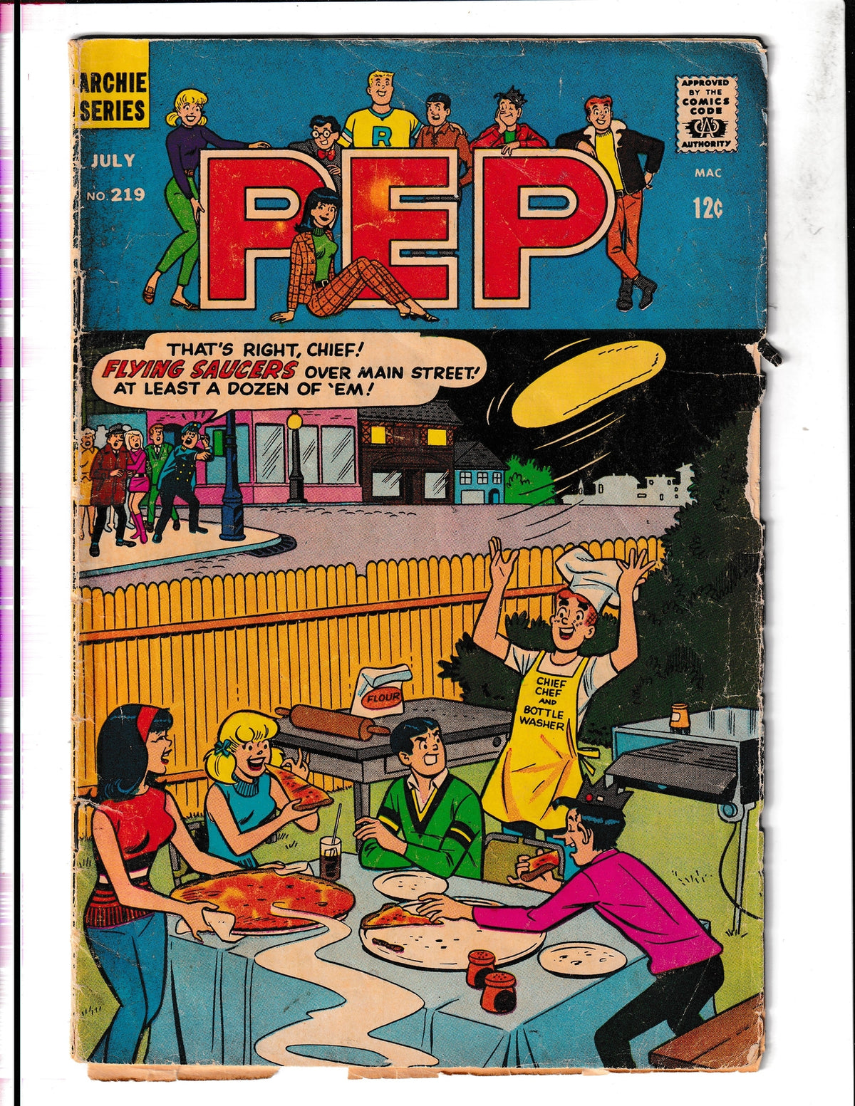 PEP Comics #219 (1968) Archie Comics