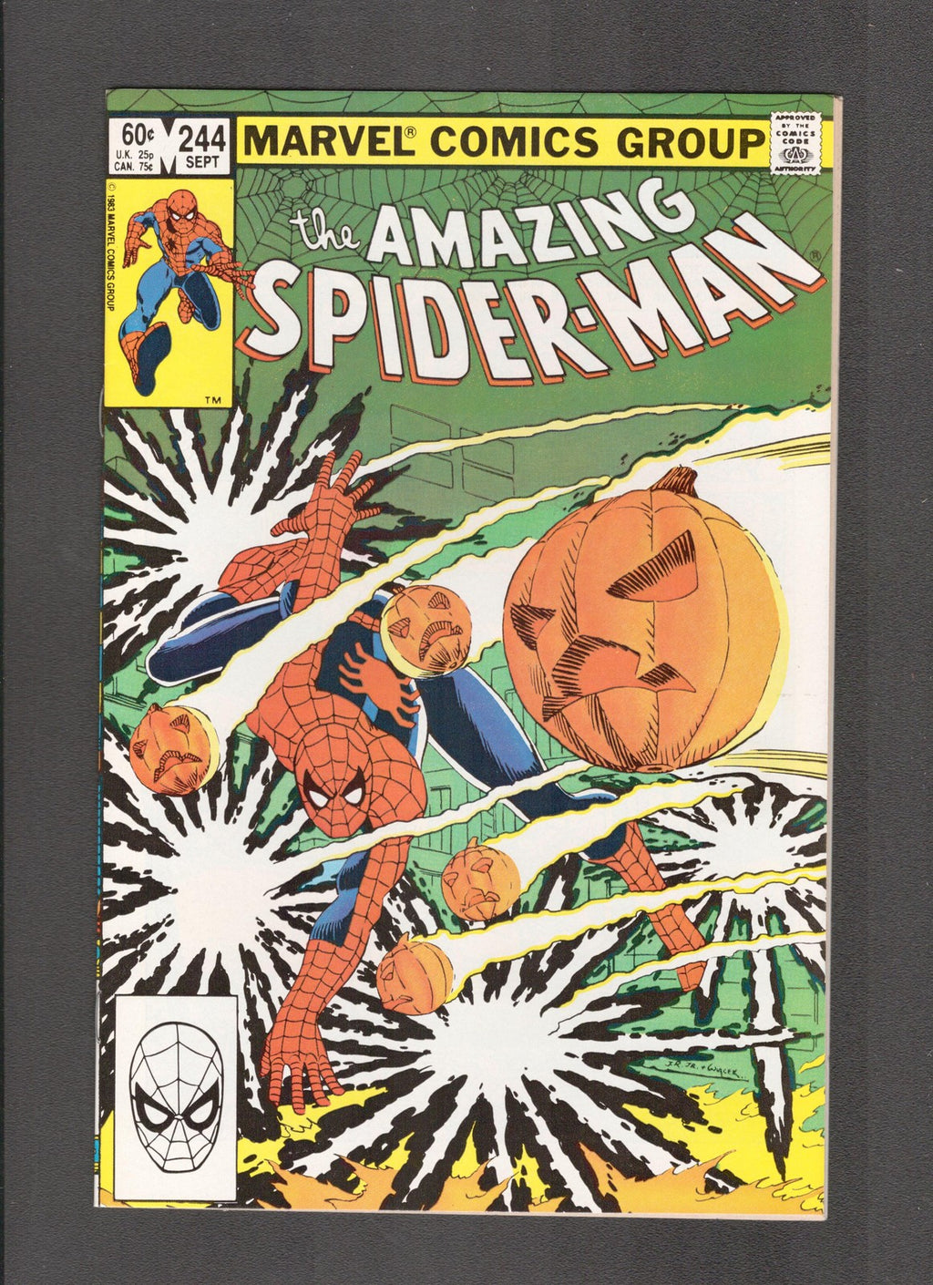 Amazing Spider-Man #244 (1983) 1st App Left Donovan (HobGoblin) Marvel Comics
