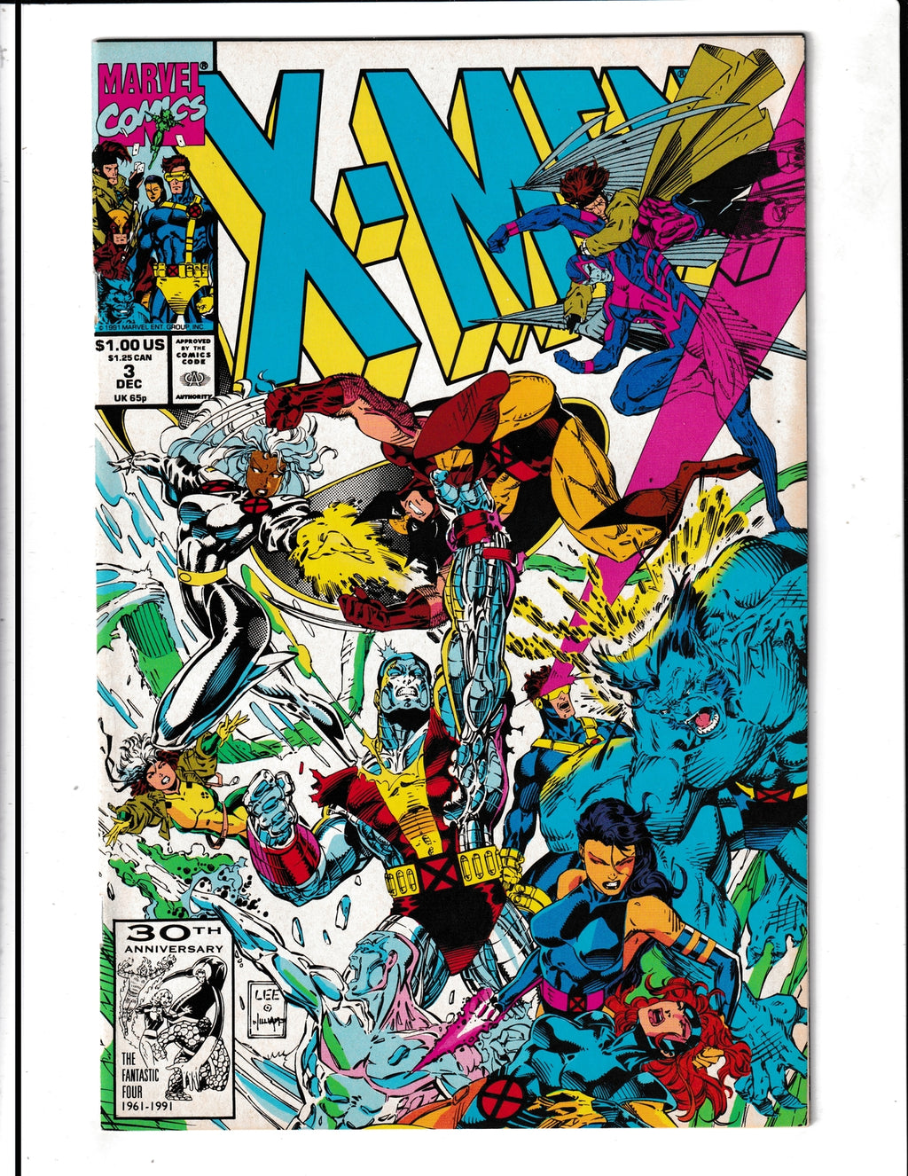 X-Men #3 (1991) Higher Grade Marvel Comics