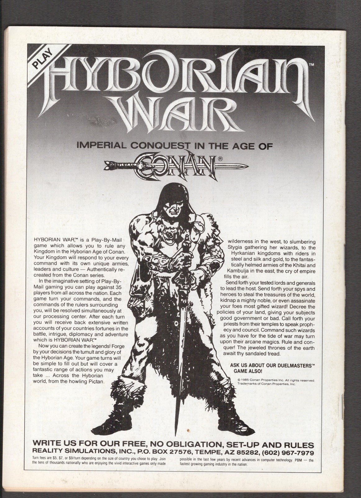 Conan Saga #58 (1992) Earl Norem Marvel Comics