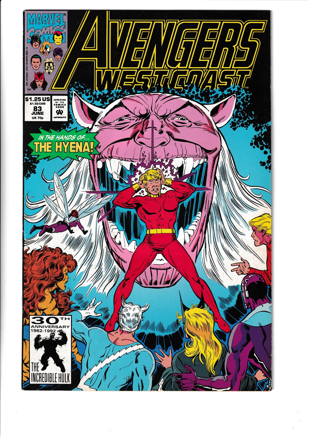 Avengers West Coast #83 (1992) Marvel Comics