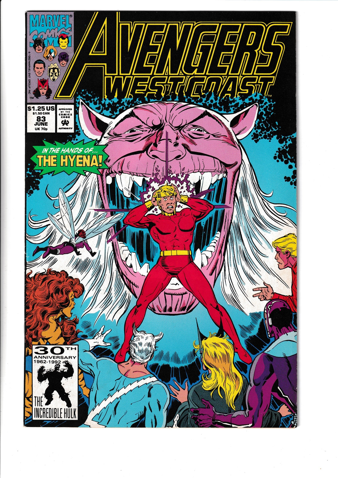 Avengers West Coast #83 (1992) Marvel Comics