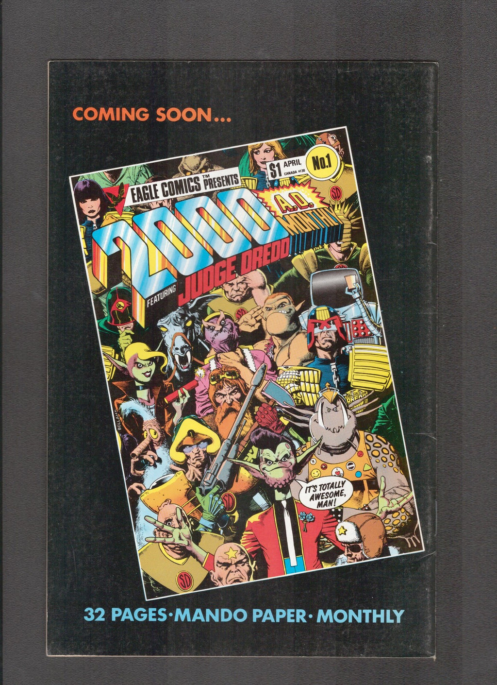 Nemesis the Warlock #6 (1985) Kevin O'Neill Eagle Comics