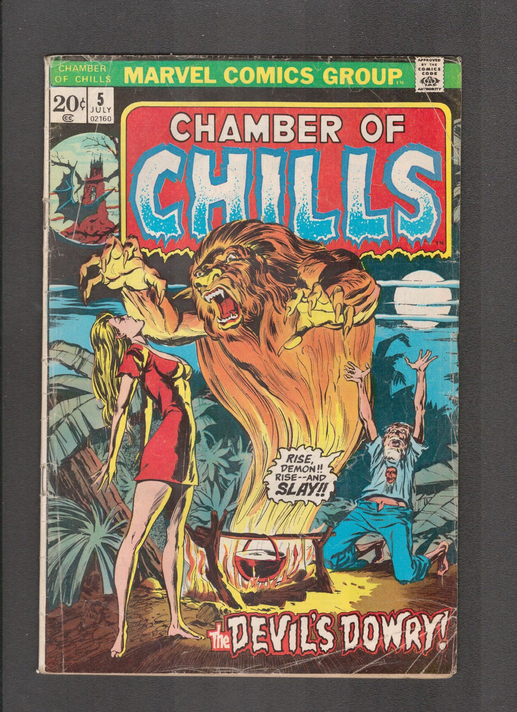 Chamber of Chills #5 (1973) Marvel Comics