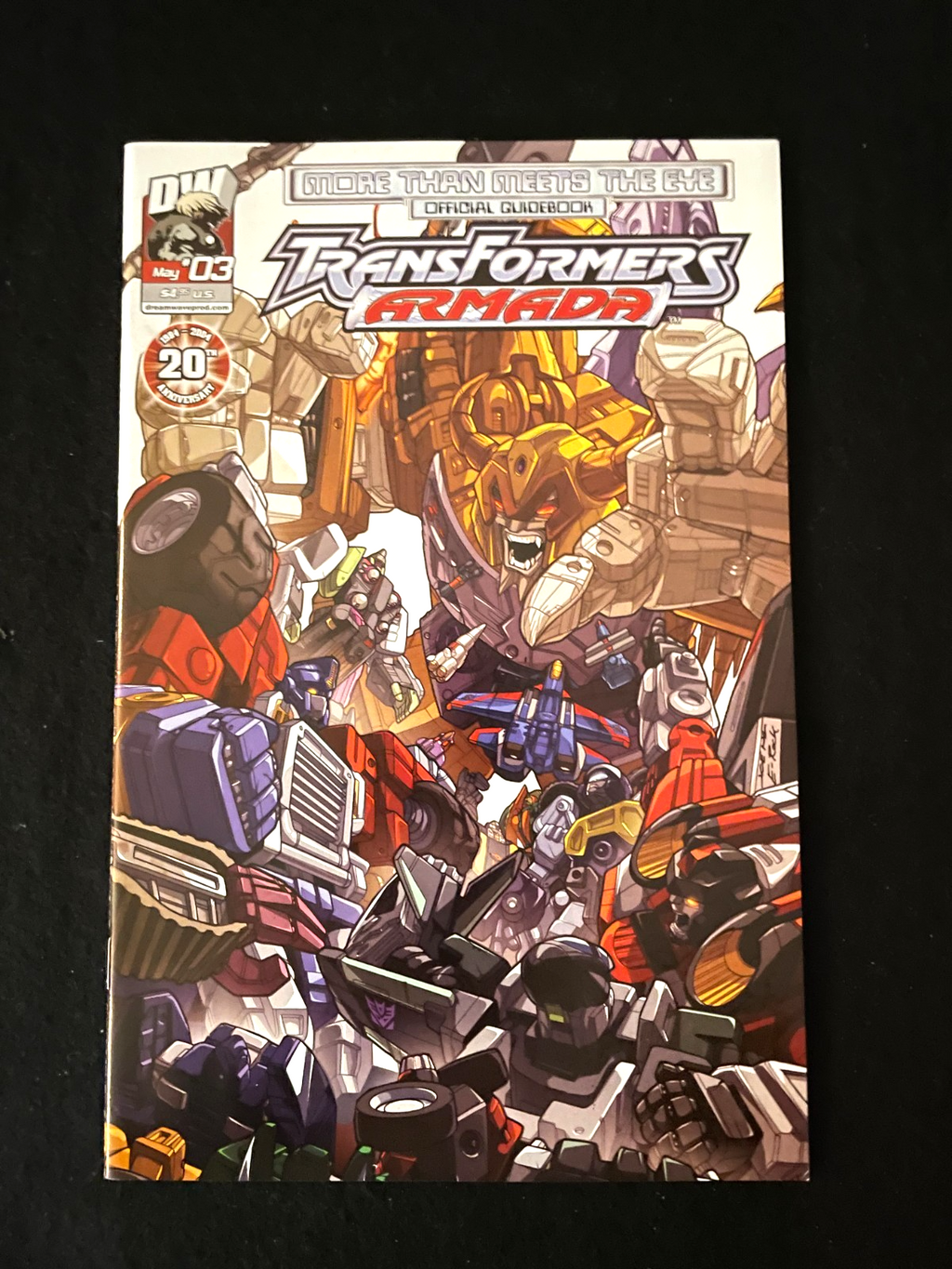 Transformers: Armada - More than Meets the Eye Official Guidebook Set of 3 2004