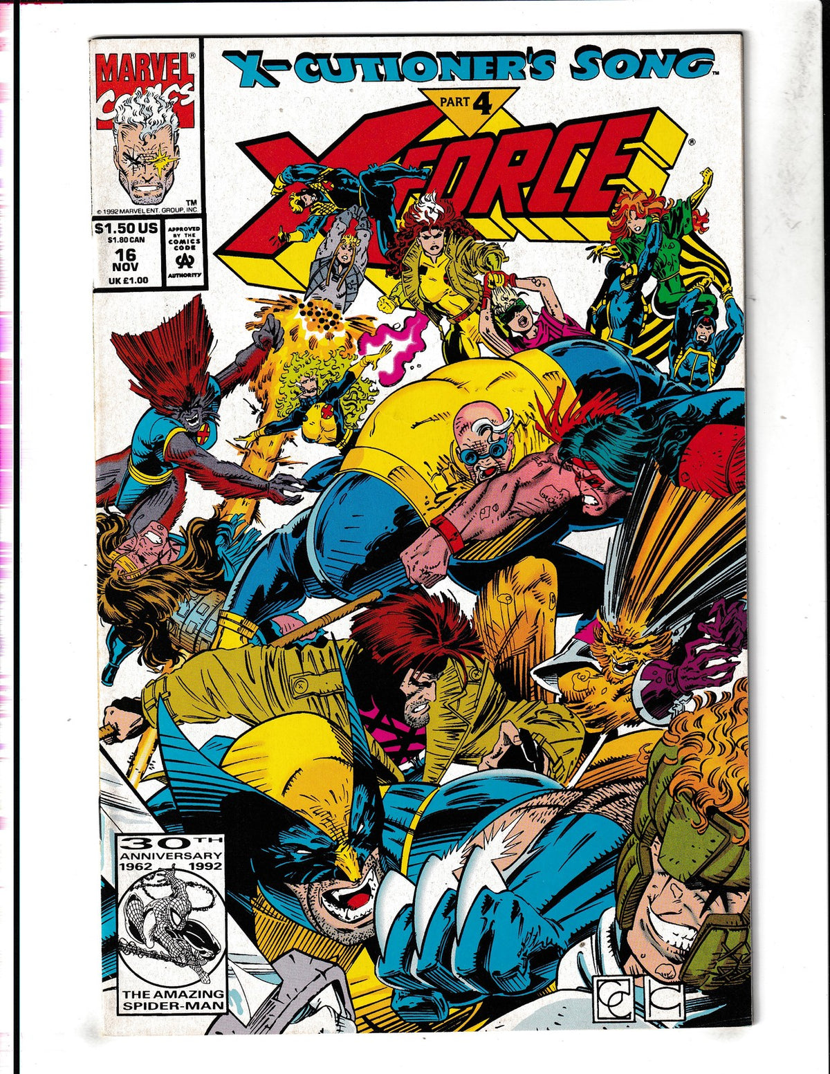 X-Force #16 (1992) Marvel Comics