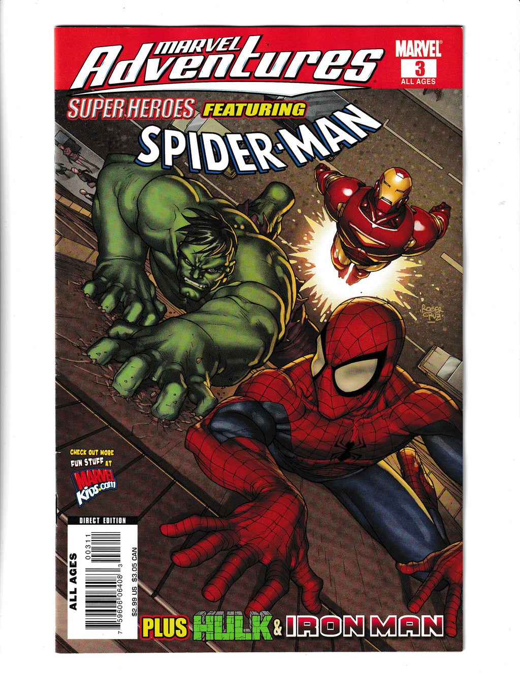 Marvel Adventures: Super-Heroes #3 (2008) Spider-Man Marvel Comics