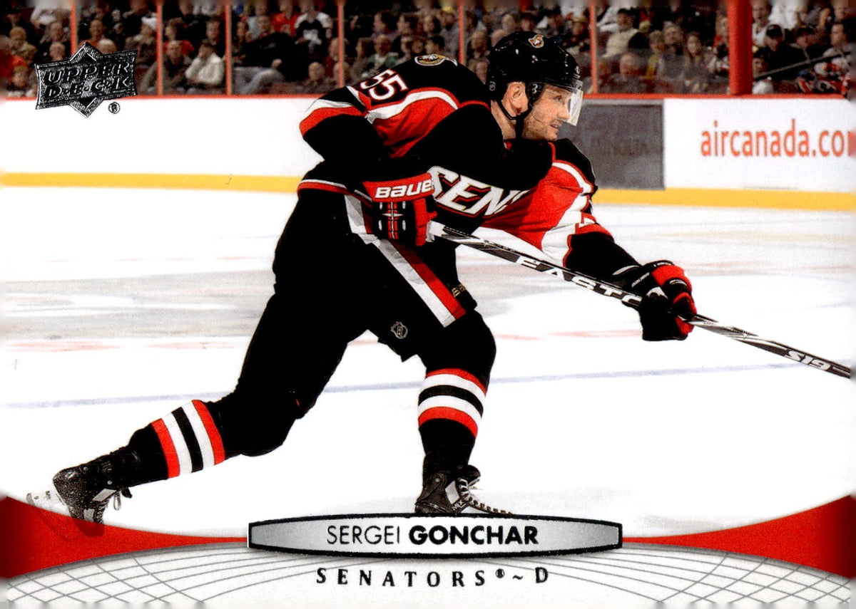 2011-12 Upper Deck #70 Sergei Gonchar Hockey Ottawa Senators