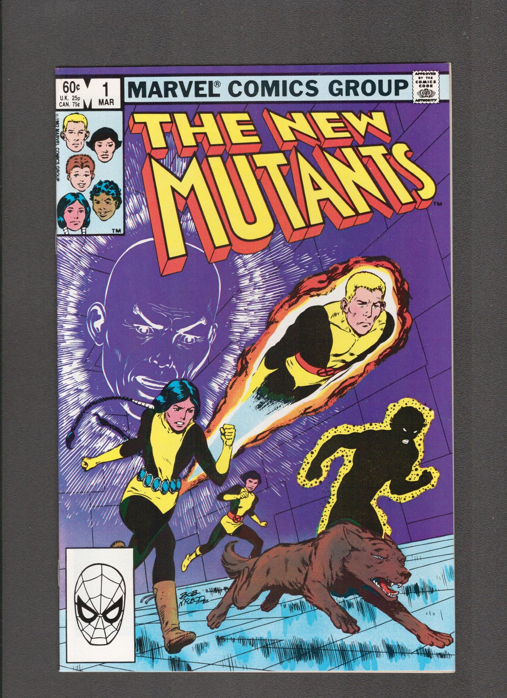 New Mutants #1 (1983) Chris Claremont, Bob McLeod Marvel Comics