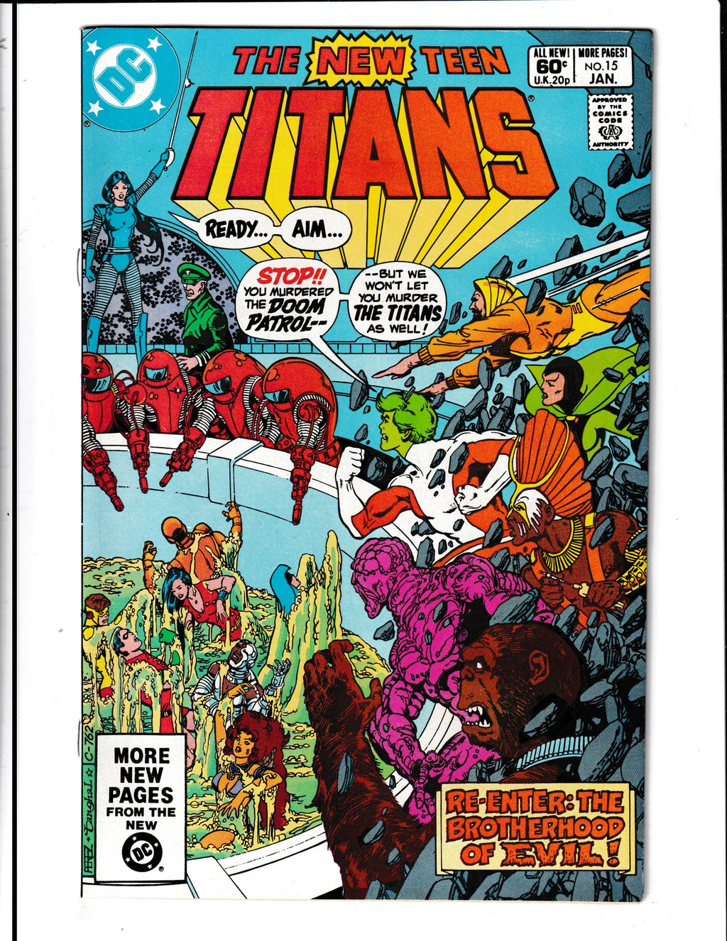 New Teen Titans #15 (1982) DC Comics