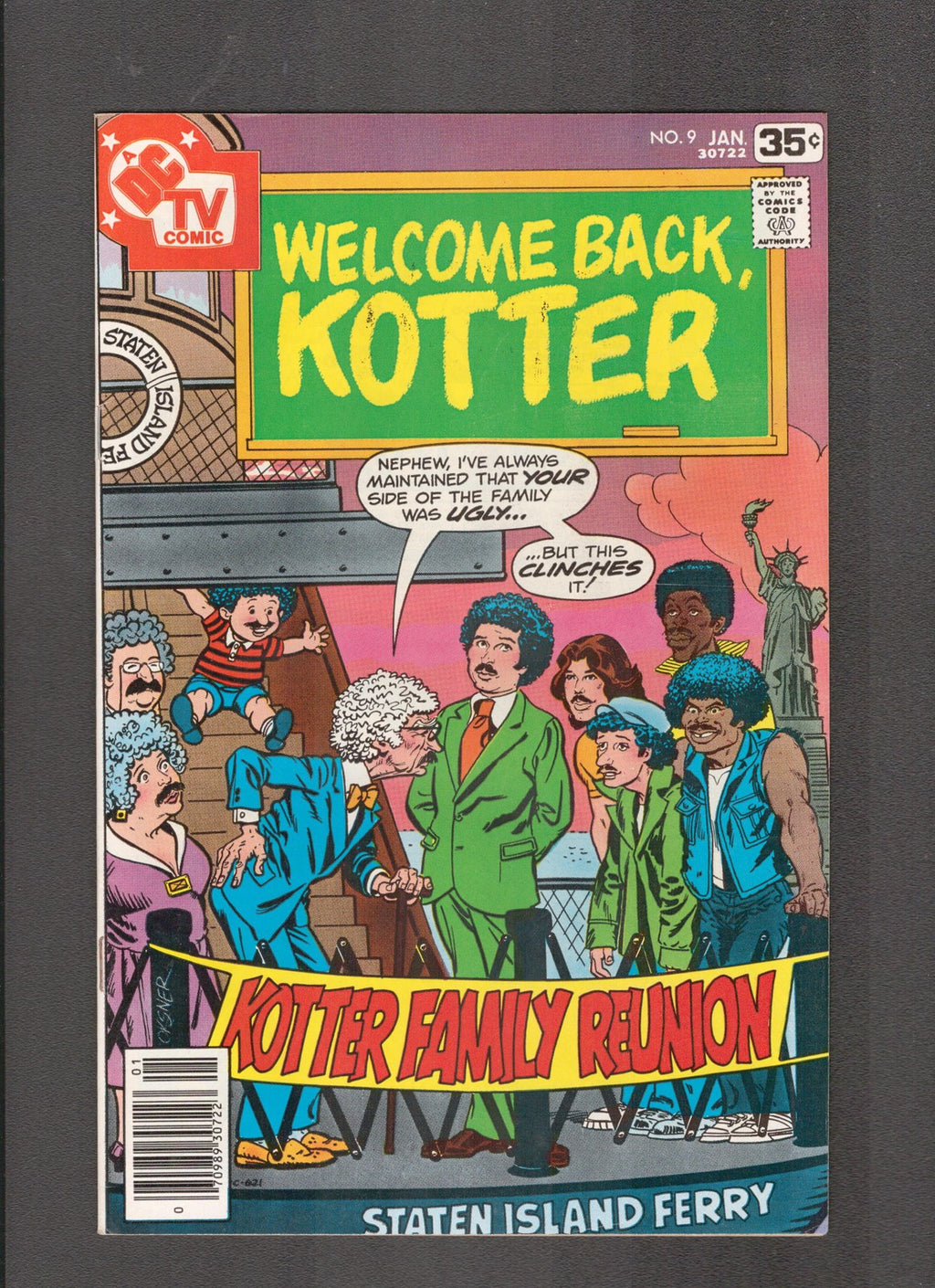 Welcome Back Kotter #9 (1978) Bob Oksner DC Comics