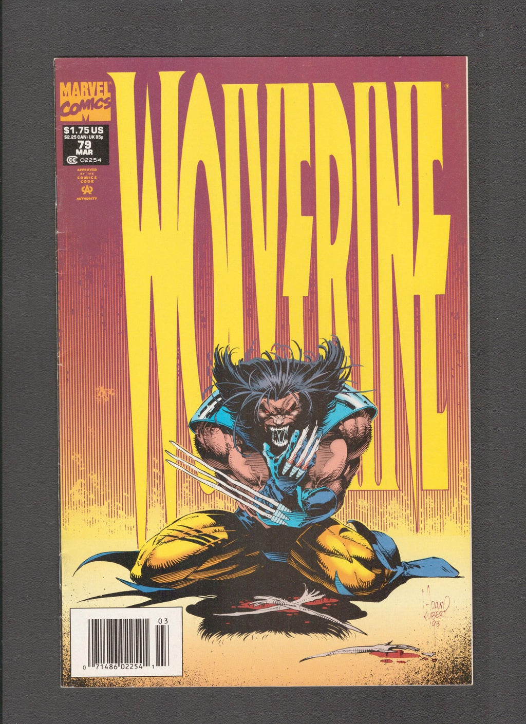 Wolverine #79 (1994) Mark Farmer, Adam Kubert Marvel Comics