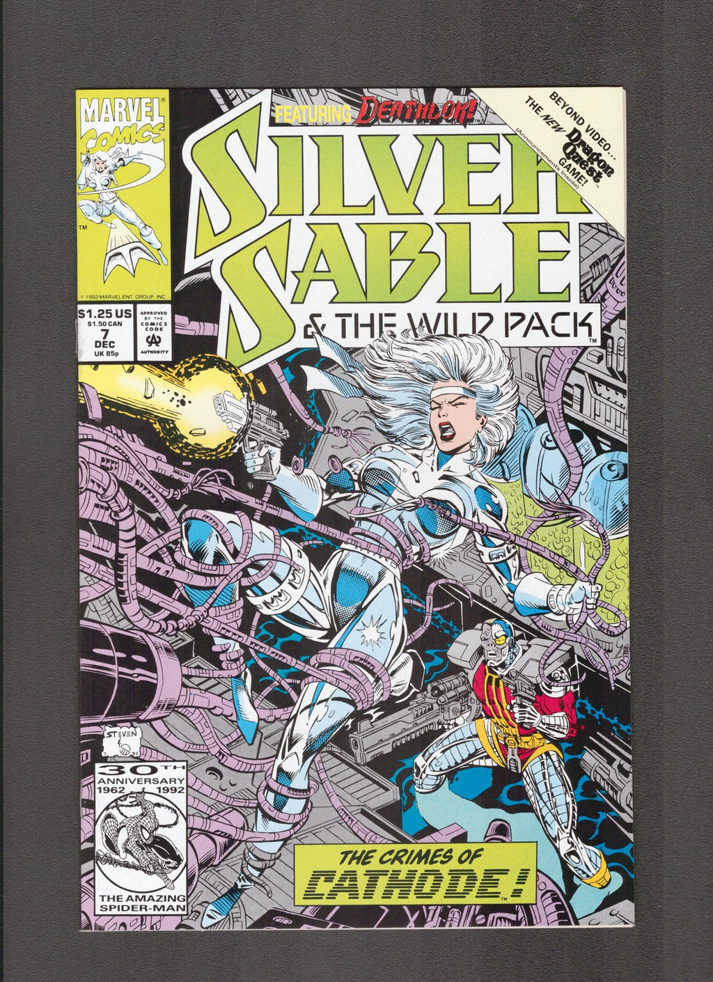 Silver Sable & The Wild Pack #7 (1992) Marvel Comics