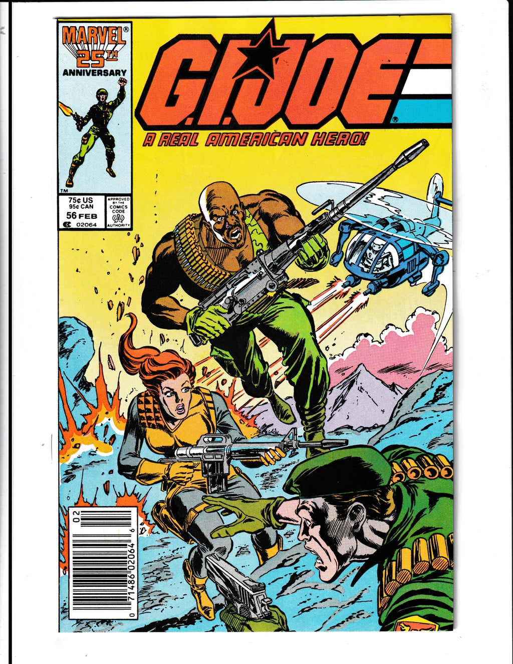 G.I. Joe A Real American Hero #56 (1987) Marvel Comics
