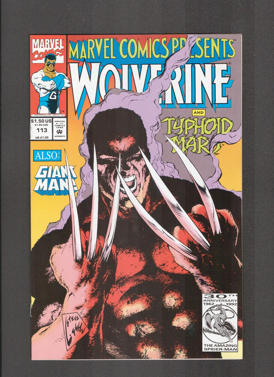 Marvel Comics Presents #113 (1992) Wolverine, Ghost Rider Marvel Comics
