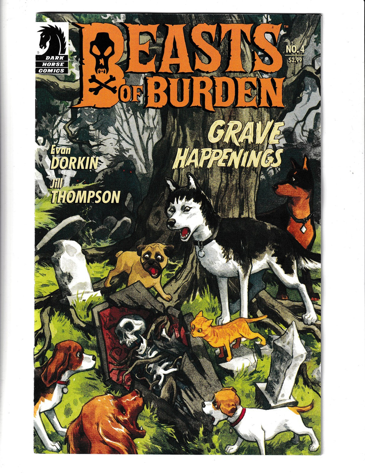 Beasts of Burden #4 (2009) Dark Horse Comics