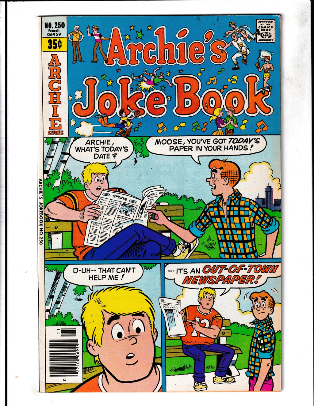 Archie's Joke Book #250 (1978) . Archie Comics