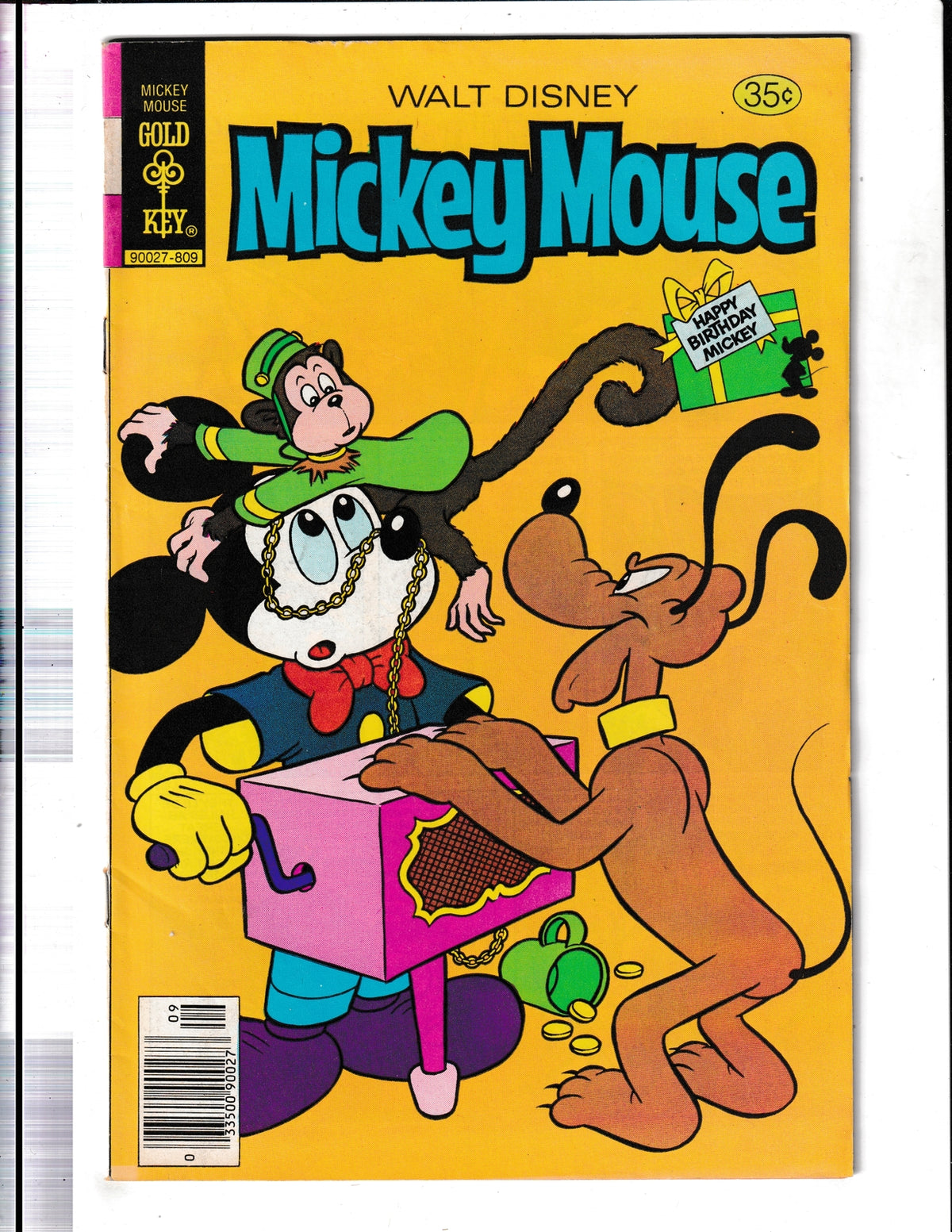 Mickey Mouse #187 (1978) Gold Key Comics SKU:1538