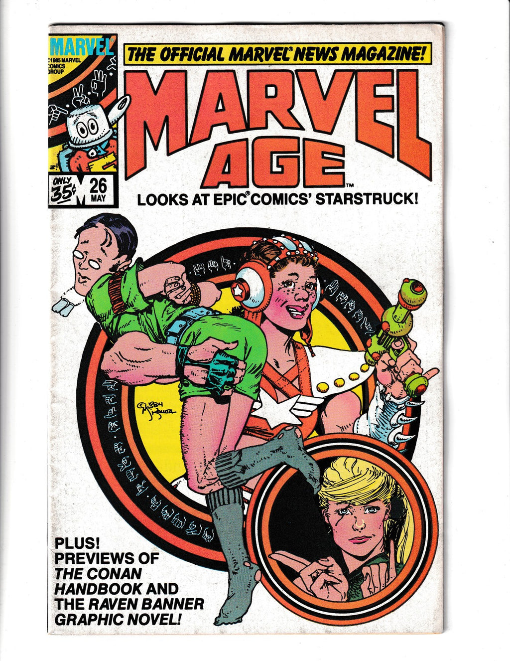 Marvel Age #26 (1985) Marvel Comics