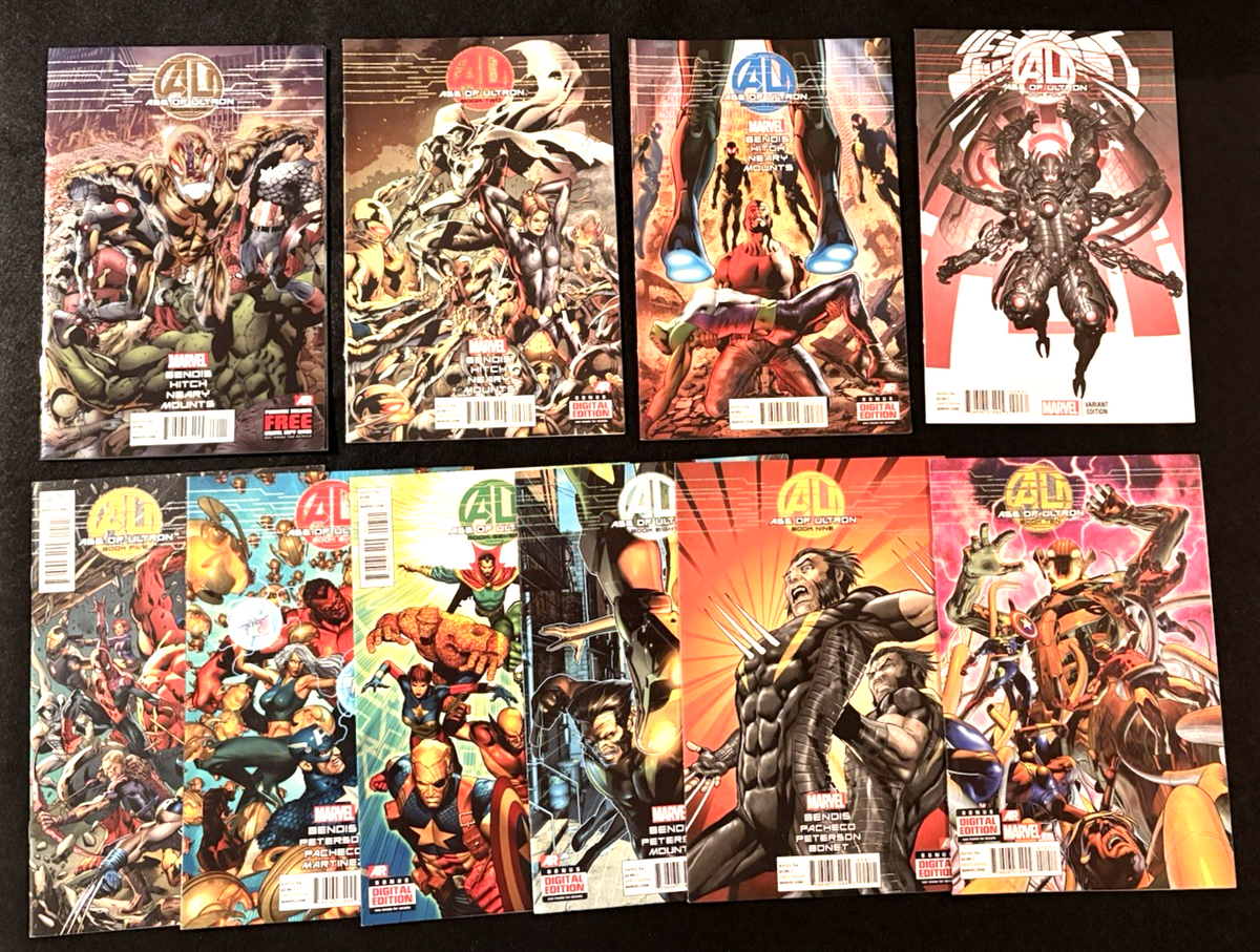 Age of Ultron Complete Set of Ten #1-10 (2013-14) Marvel Comics