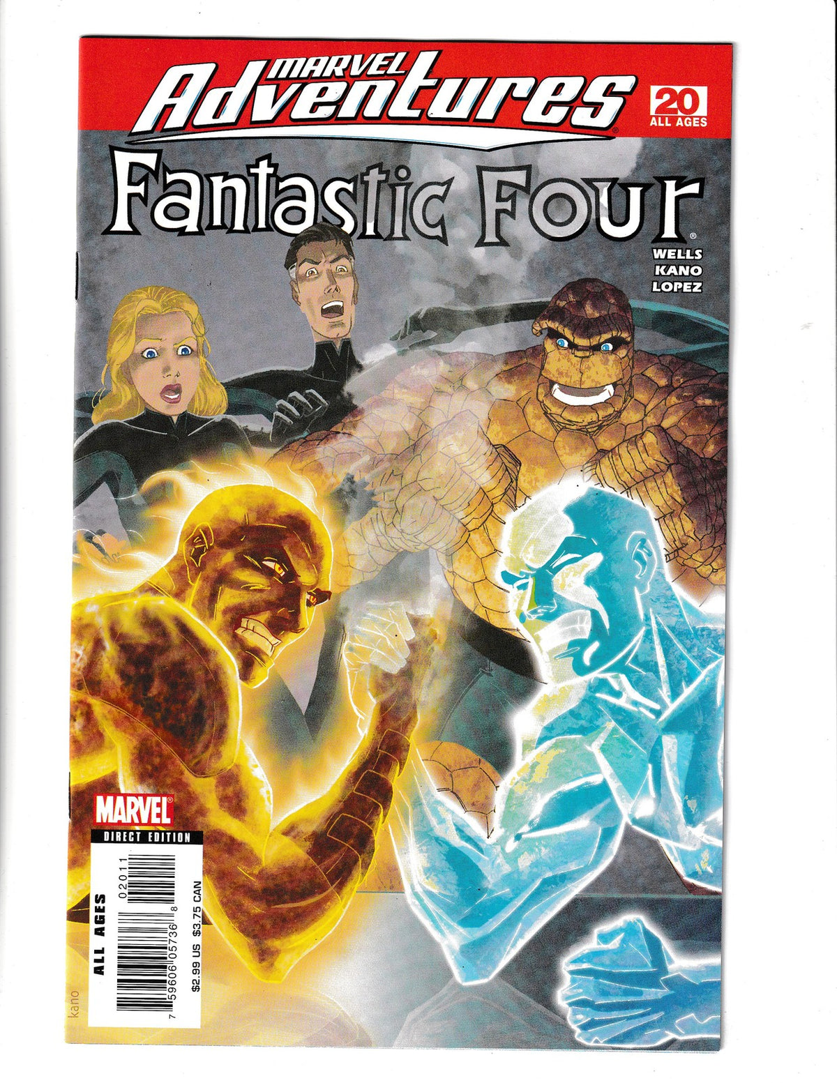 Marvel Adventures: Fantastic Four #20 (2007) Marvel Comics