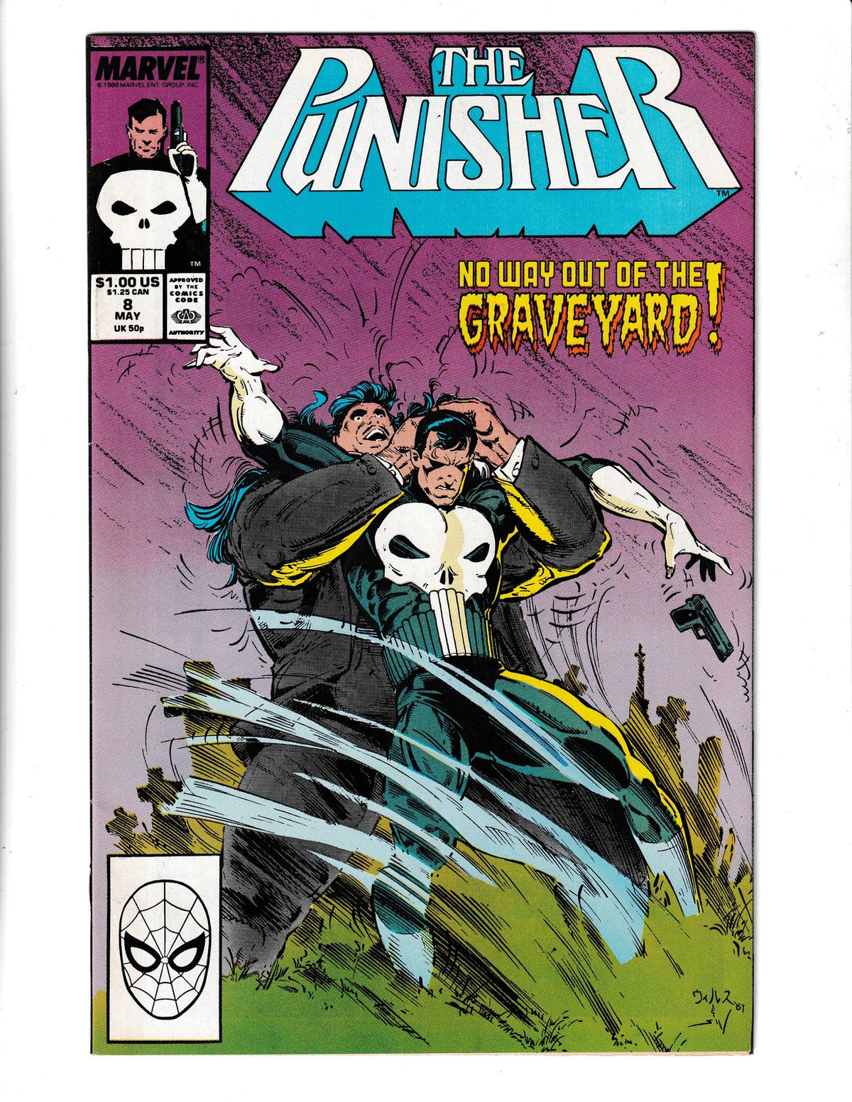 Punisher #8 (1988) Marvel Comics SKU:3036