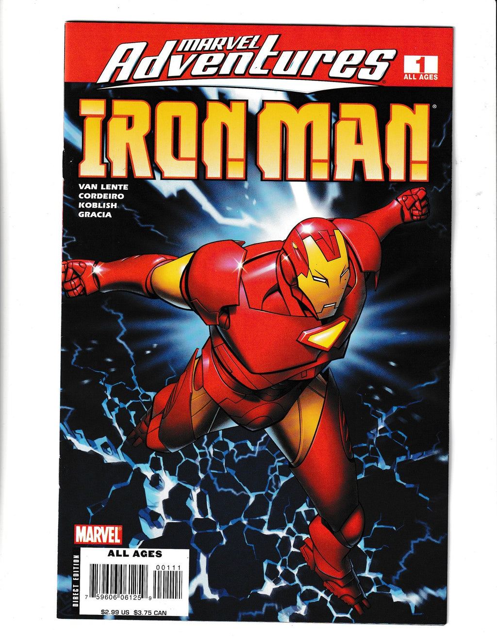 Marvel Adventures: Iron Man #1 (2007) Marvel Comics