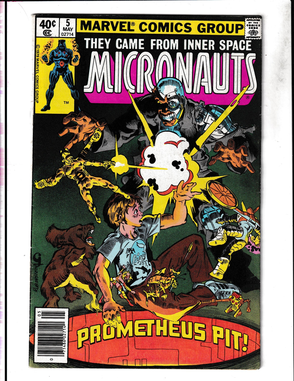 Micronauts #5 (1979) Marvel Comics