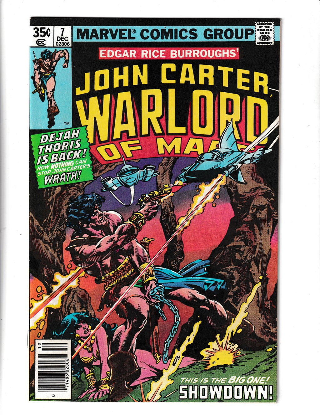 John Carter Warlord of Mars #7 (1977) Marvel Comics