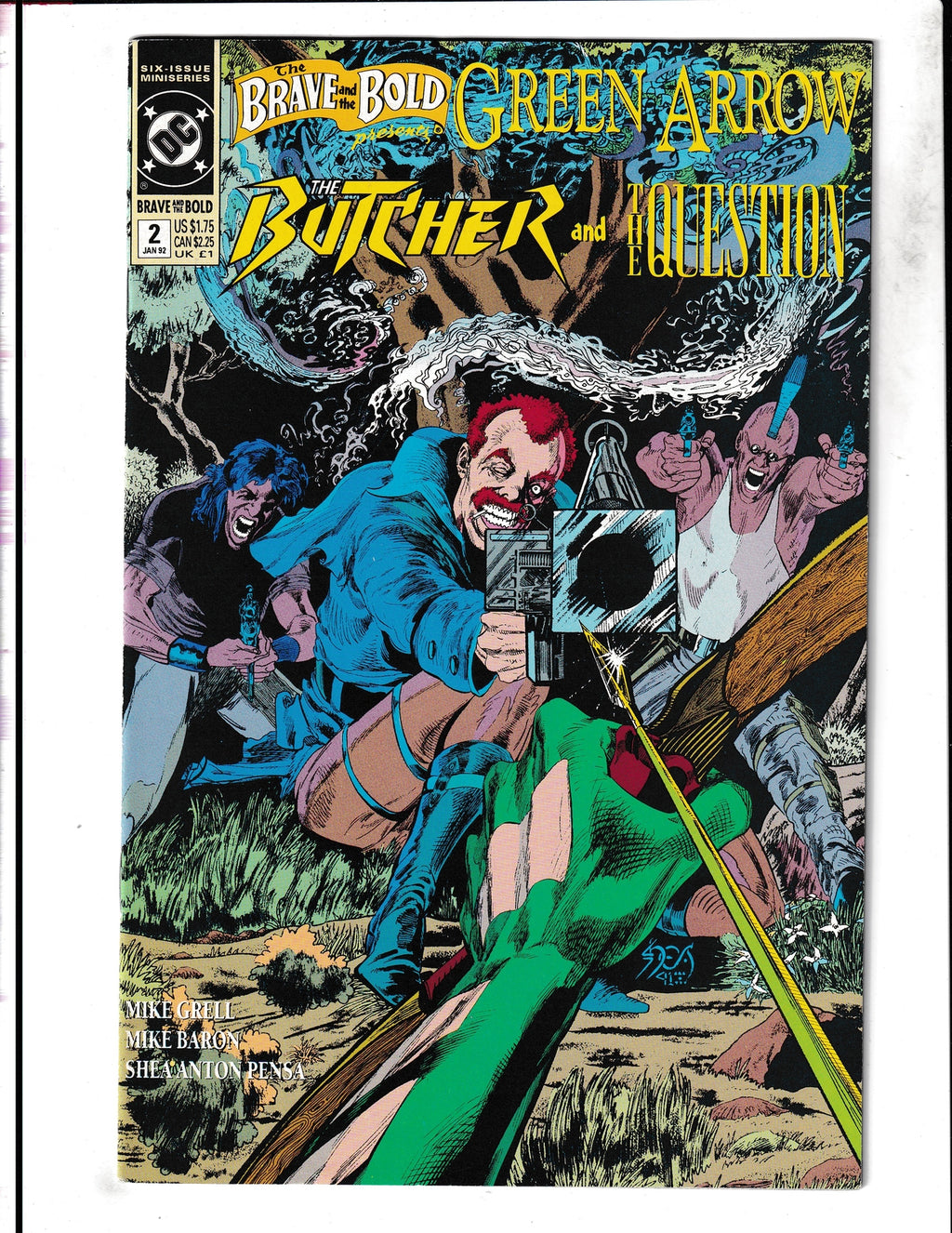 Brave and the Bold #2 (1992) Butcher and the Question DC Comics