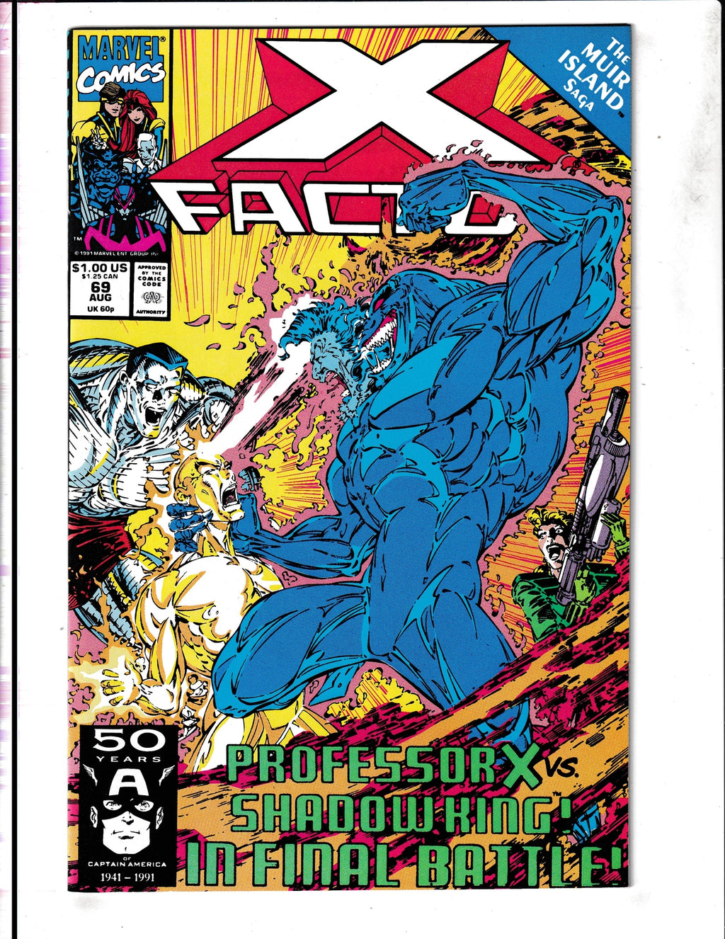 X-Factor #69 (1991) Higher Grade Marvel Comics
