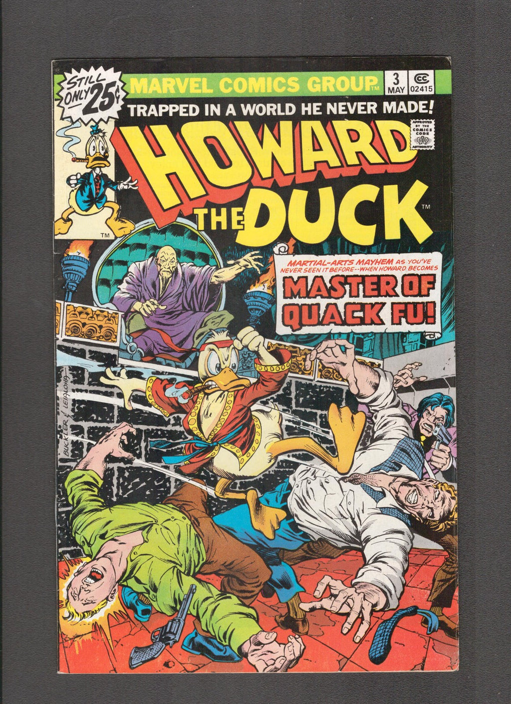 Howard the Duck #3 (1976) John Buscema Marvel Comics