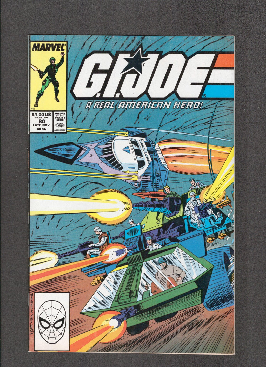 G.I. Joe: A Real American Hero #80 (1988) Larry Hama - Ron Wagner Marvel Comics