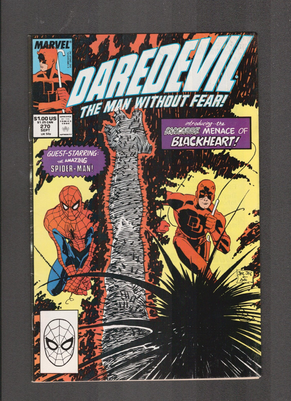 Daredevil #270 (1989) 1st App of Blackheart Marvel Comics