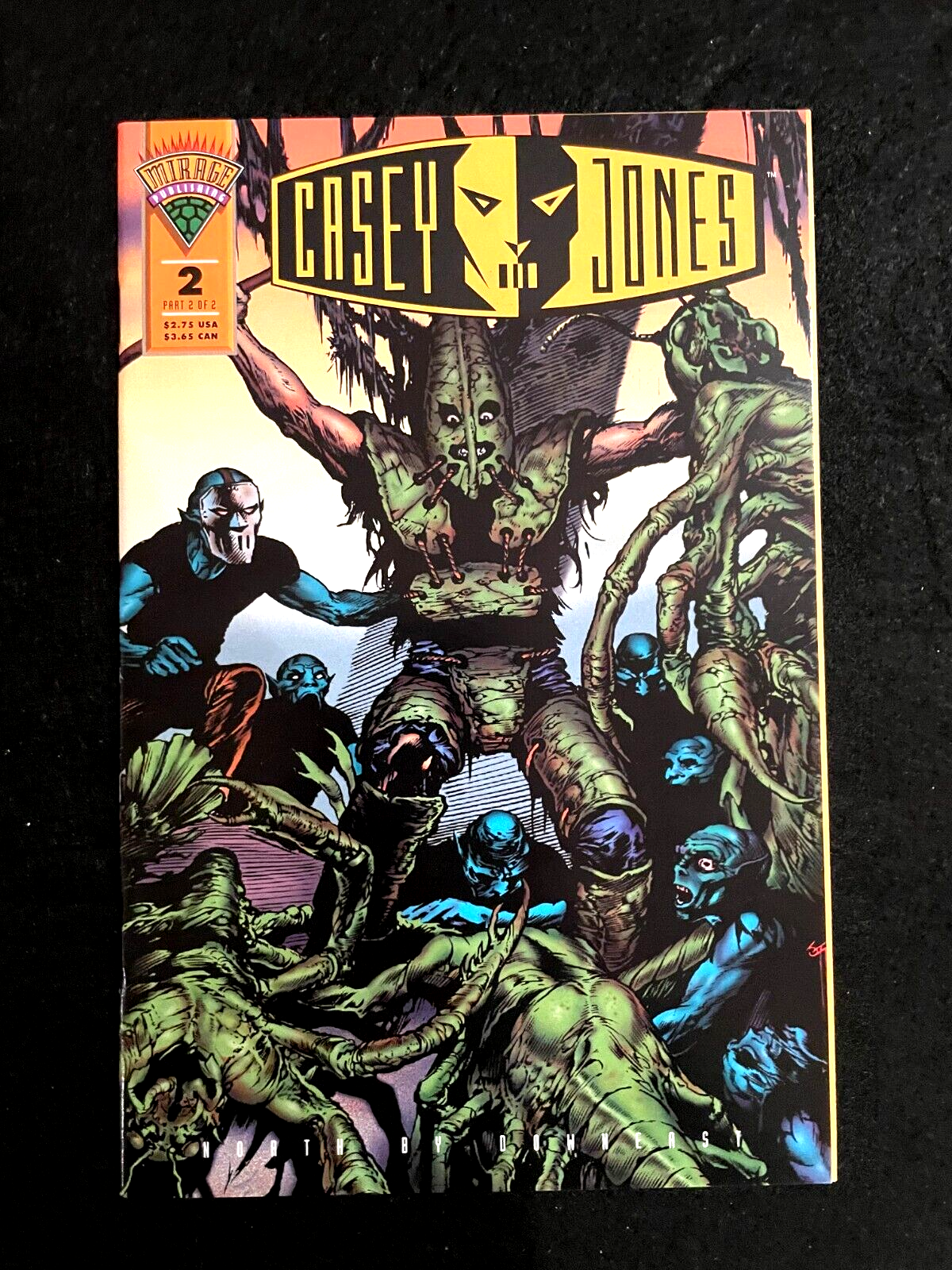 Casey Jones: North by Downeast Complete Set #1-2 (1994) Mirage Studios