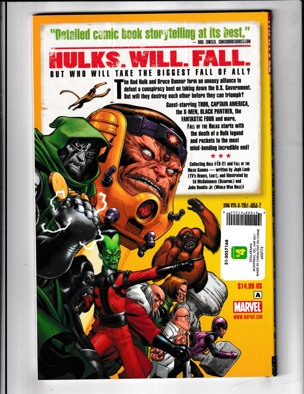 Hulk: Fall of the Hulk #5 (2010) TPB Marvel Comics