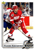 1992-93 Upper Deck #357 Vladimir Konstantinov Upper Deck Text and Logo Hologram