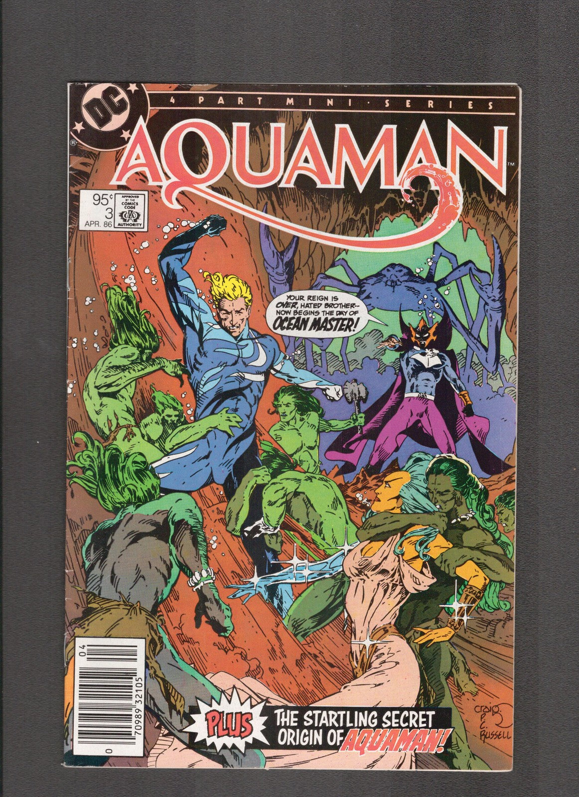 Aquaman #3 (1986) Dick Giordano, Craig Hamilton DC Comics