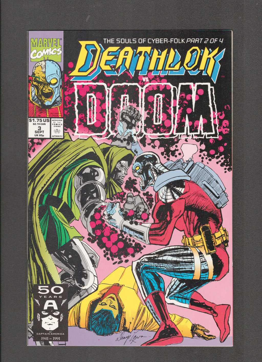 Deathlok #3 (1991) Denys Cowan, Greg Wright Marvel Comics