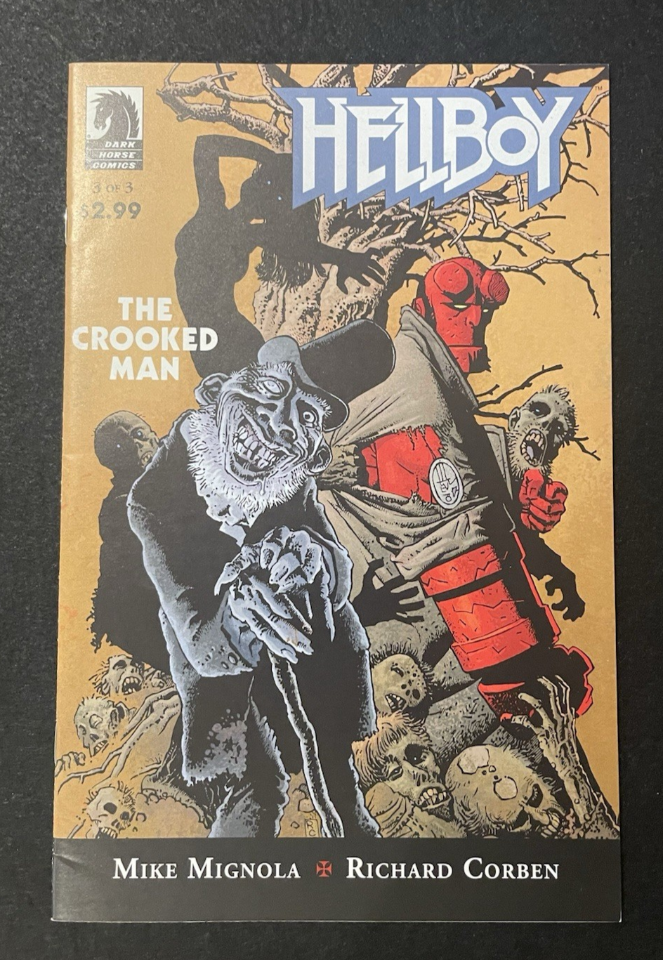 Hellboy: The Crooked Man #1-3 (2008) Mike Mignola Complete SET Dark Horse Comics