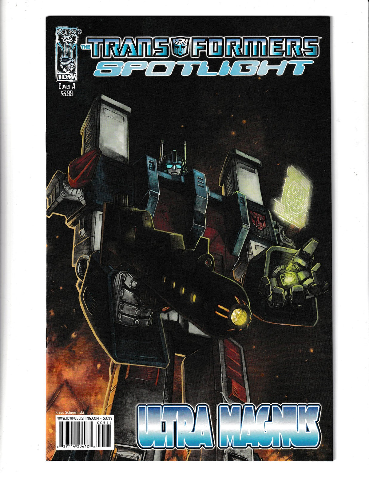 Transformers Spotlight: Ultra Magnus #1 (2007) IDW Comics